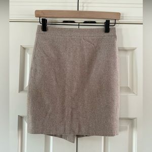 J Crew Wool Pencil Skirt